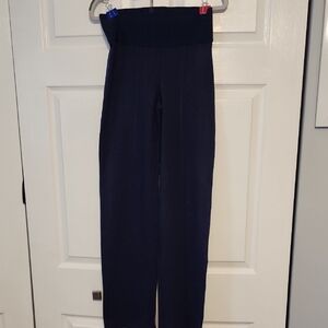 Peter Nygard Navy Boot Cut Pants